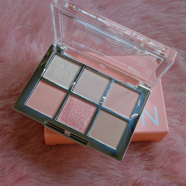 韓國2aN六宮格眼影盤（色號12/橘粉色調黃皮友好）