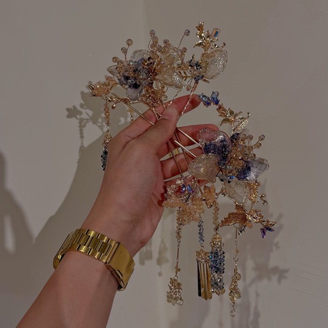 秀禾頭飾-水1204