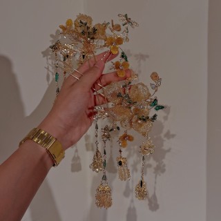 秀禾頭飾-金5799