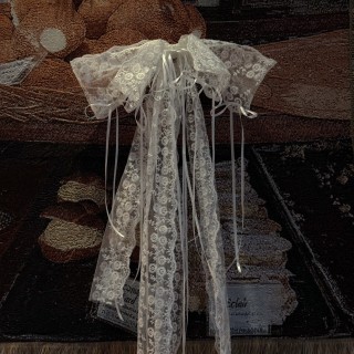 全新長款蕾絲蝴蝶結（有暗夾）